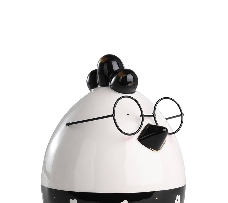 Фигурка Цыпленок Ланджут черный/белый 427919_2