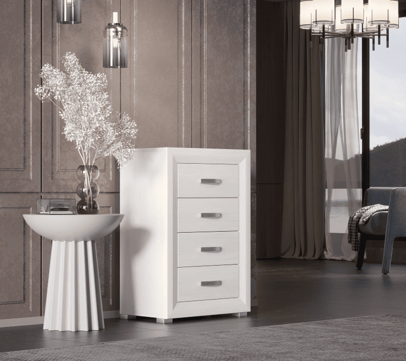 Комод Мальта лиственница сибирская/орех лион KOM4S/6_3