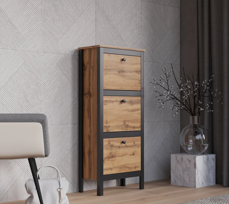 Тумба для обуви Лофт дуб вотан SFB3B/50_3