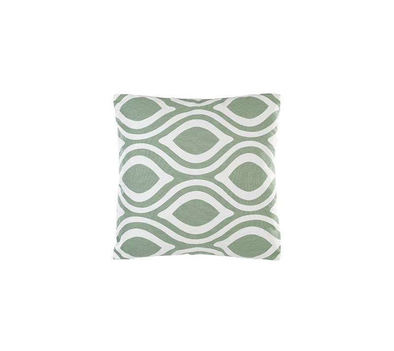 Подушка декоративная Чевери зеленый/белый 420294