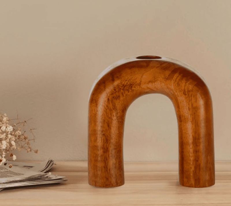 Ваза декоративная Мелободи коричневый 421269_1