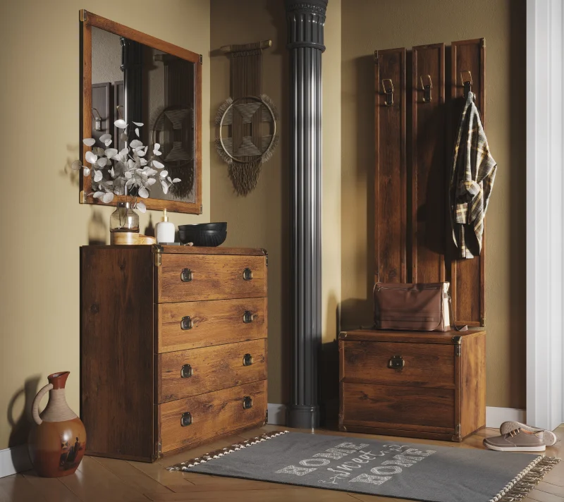 Зеркало Индиана дуб саттер JLUS/80_4