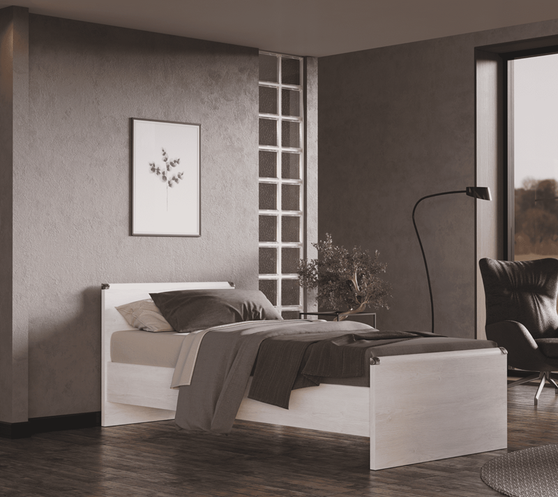 Кровать Индиана сосна каньон JLOZ90x200_1