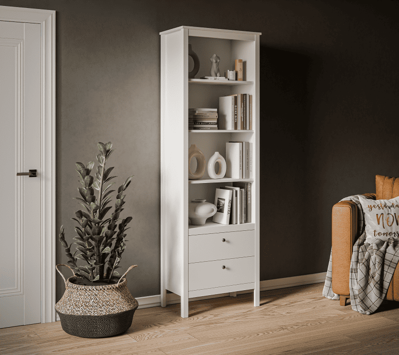 Стеллаж Эва белый REG2S_3