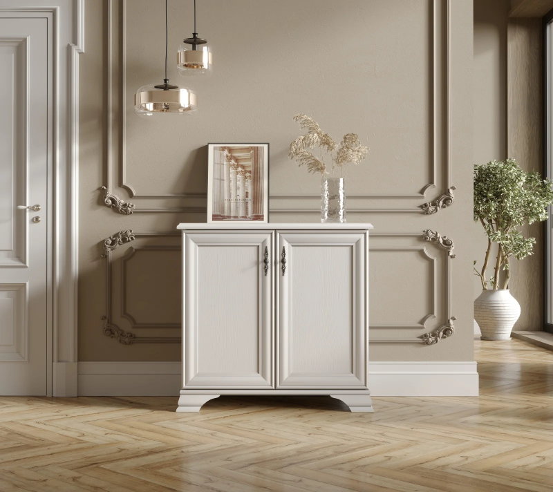 Тумба Кентаки белый KOM2D_1