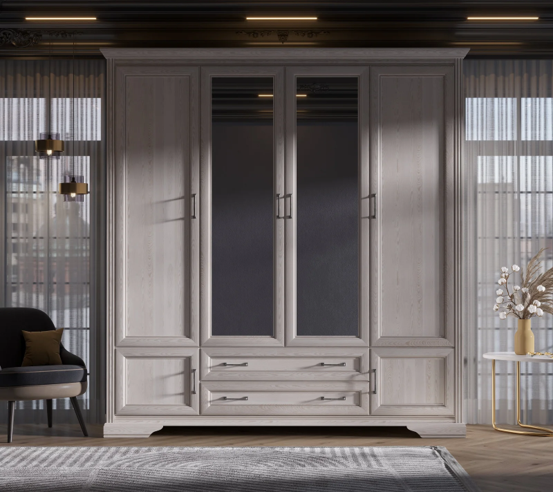 Шкаф Стилиус лиственница сибирская SZF6D2S_1