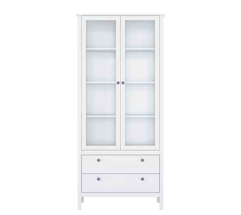 Витрина Эва белый REG2W2S