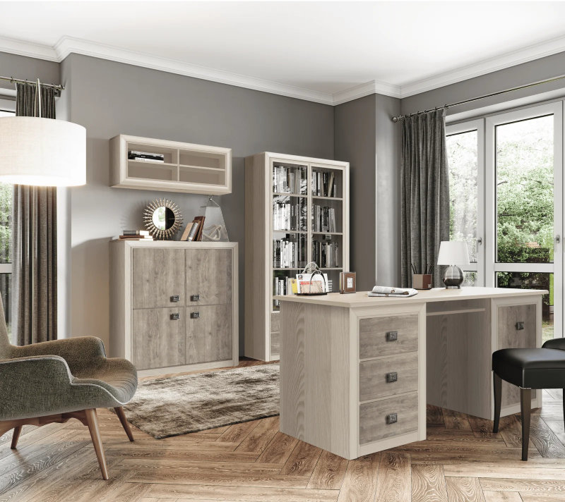 Тумба Коен ясень снежный КОМ4D_2