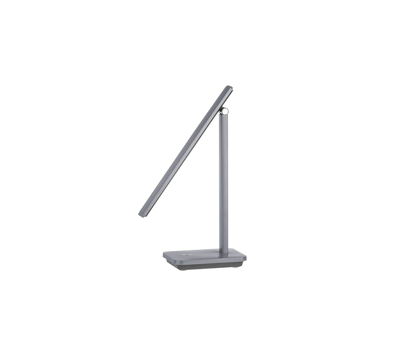 Настольная лампа сенсорная Инеста серебряный 900957_1