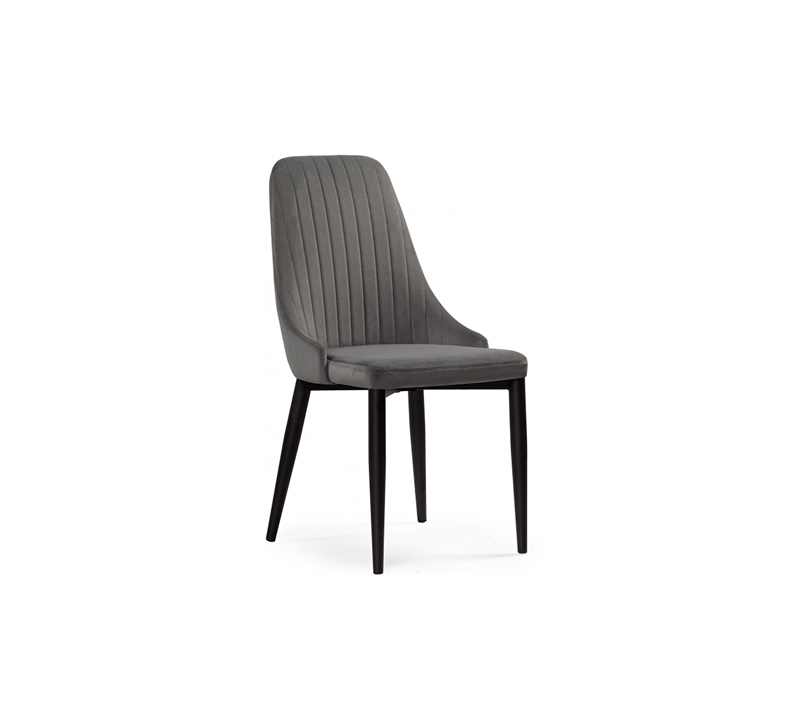 Стул Кора темно-серый/черный_1