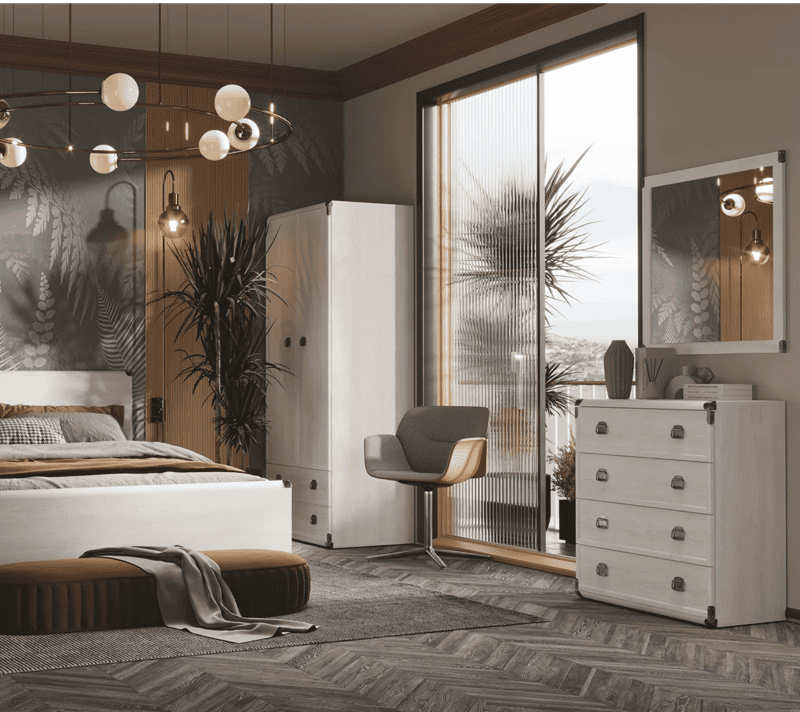 Комод Индиана сосна каньон JKOM4S/80_8