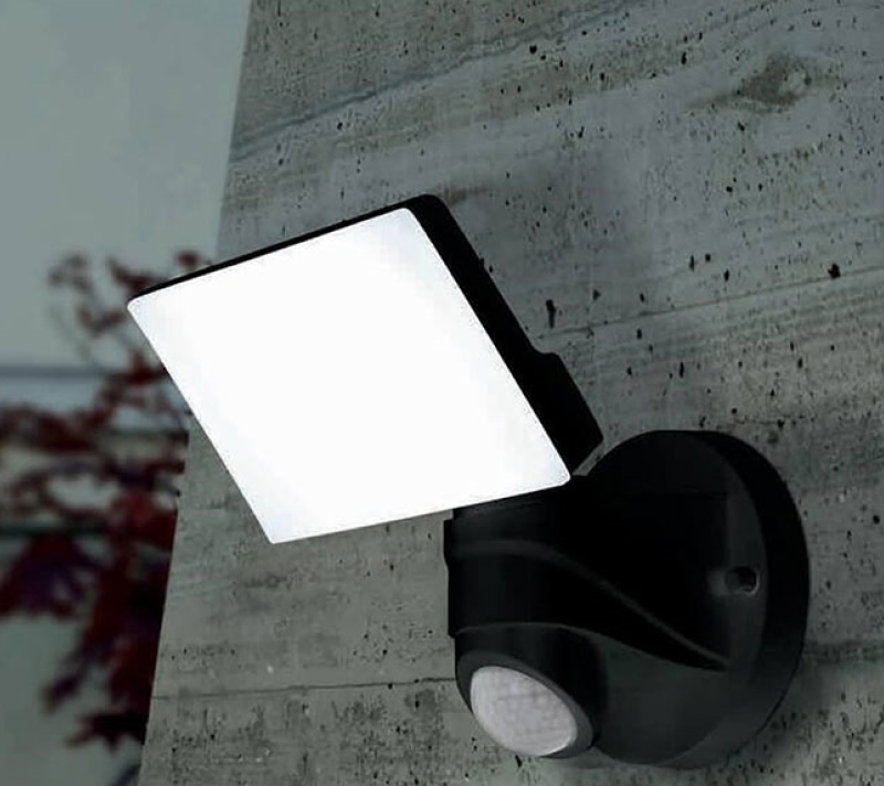 Настенный светильник светодиодный Пагино черный 98178_1