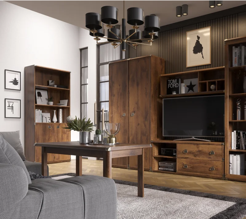 Стол журнальный Индиана дуб саттер JLAW120_4