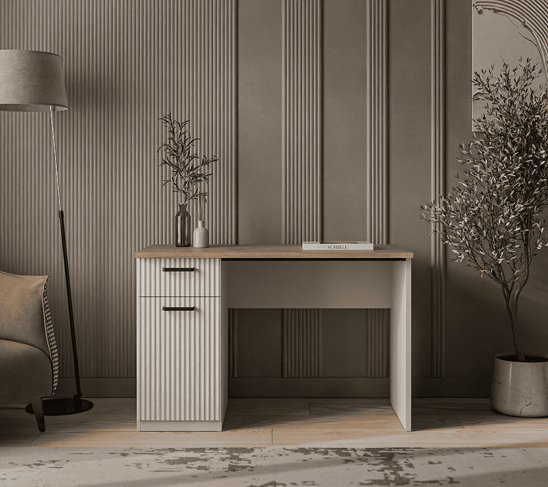 Стол письменный Винати персидский жемчуг/амарок 1D1S_1