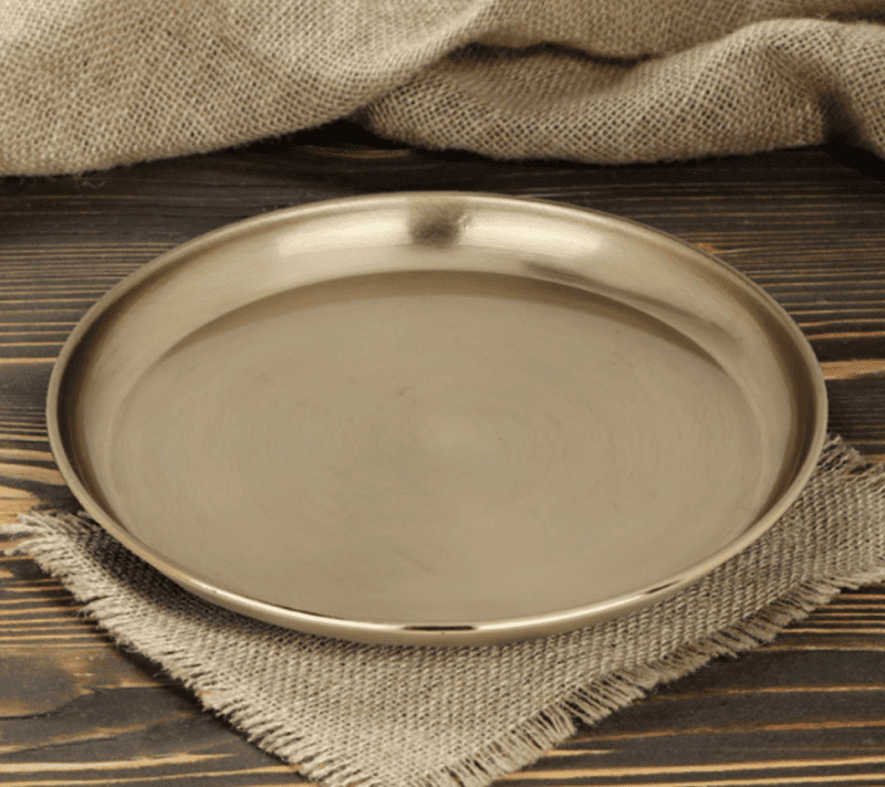 Тарелка декоративная Форлийет золотой 427026_1