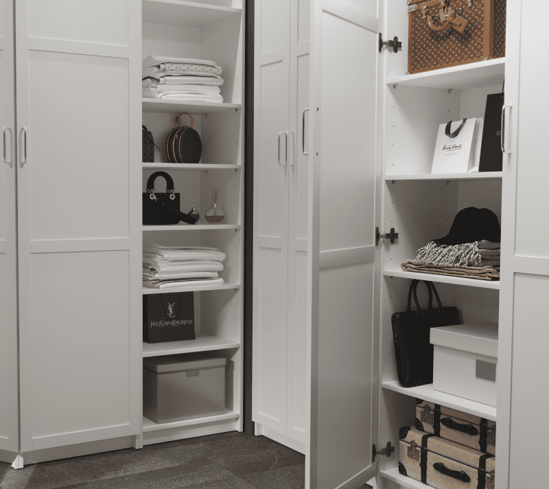 Комплект полок к шкафу Моби белый POL/75/35_1