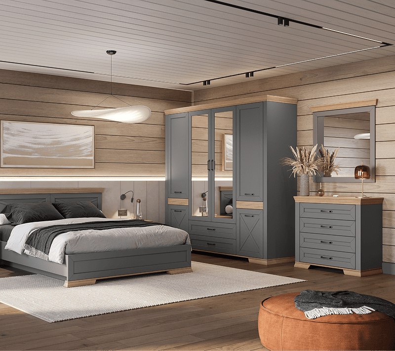 Зеркало Марсель дымчатый алмаз LUS/98_2