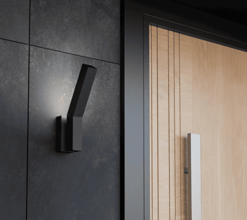 Уличное бра Удженто черный 900709_1