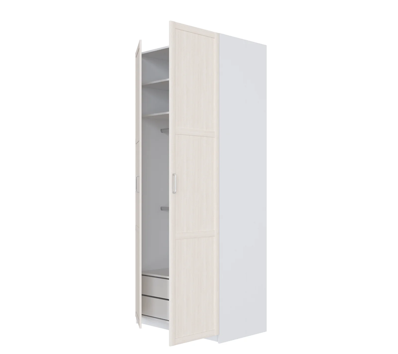 Шкаф Моби лиственница сибирская SZF/100_1