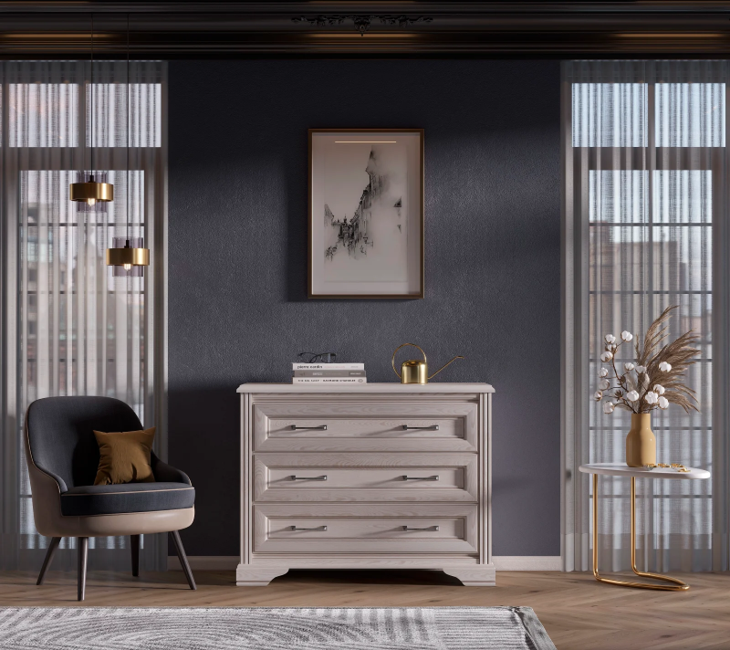 Комод Стилиус лиственница сибирская KOM3S_1