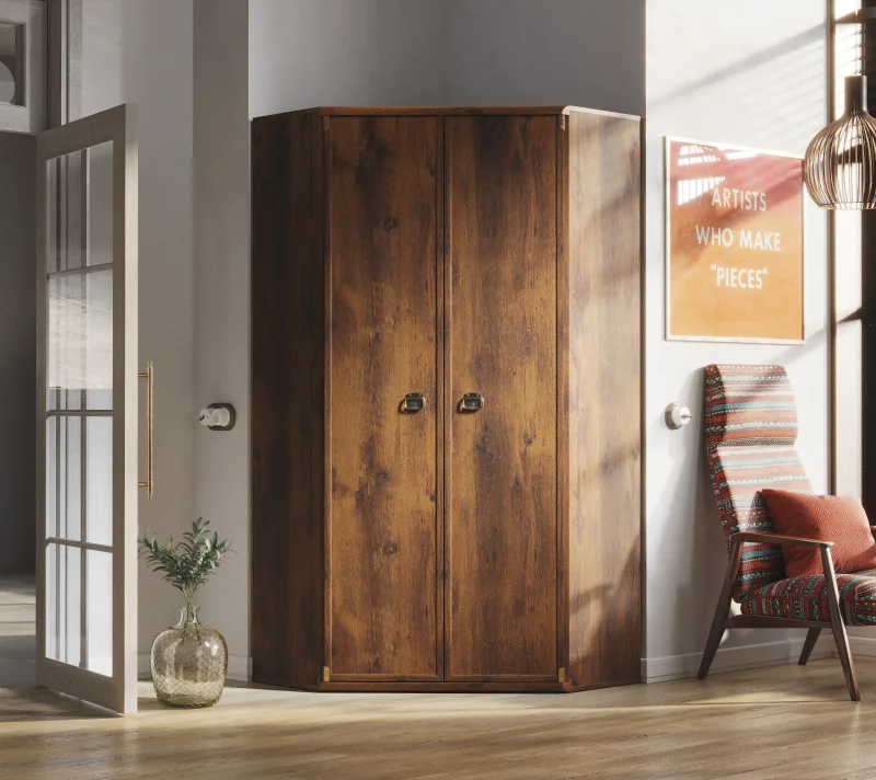 Шкаф угловой Индиана дуб саттер JSZFN2D_1