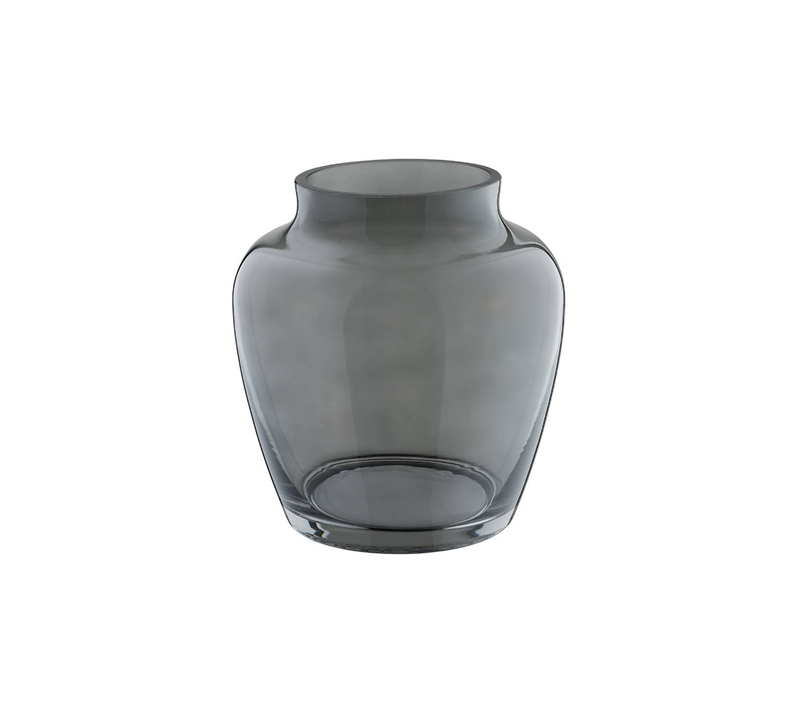 Ваза декоративная Асиндро серый 421204