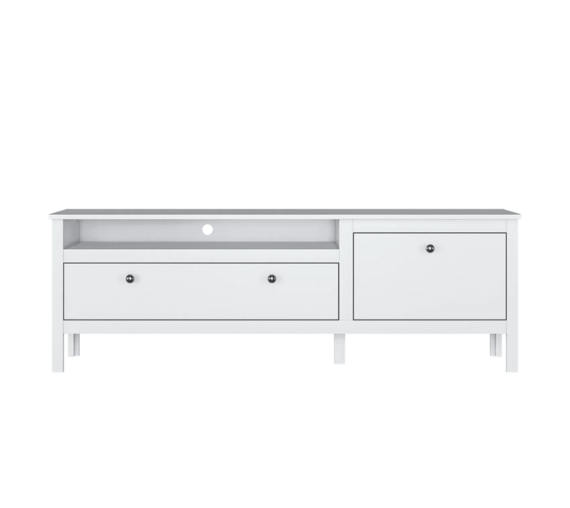 Тумба под телевизор Эва белый RTV1D1S