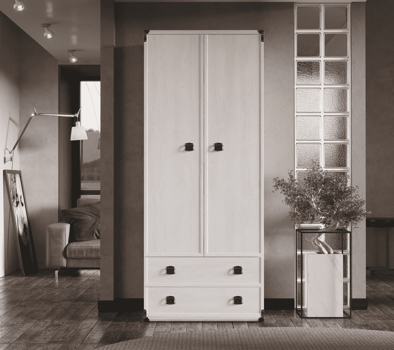 Шкаф Индиана сосна каньон JSZF2D2S_1