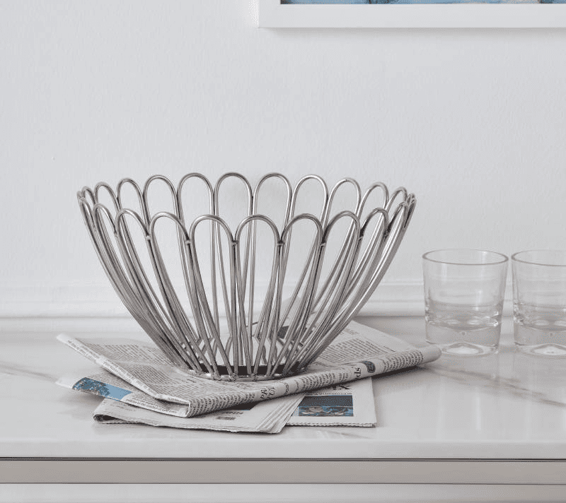 Чаша декоративная Уэда серебряный 427017_2