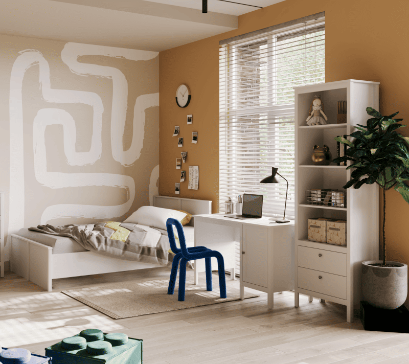 Стеллаж Эва белый REG2S_5