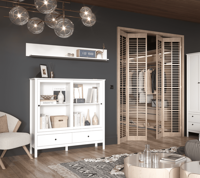 Полка Эва белый POL/160_4