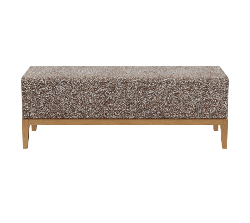 Банкетка Фьорд бежевый букле 120