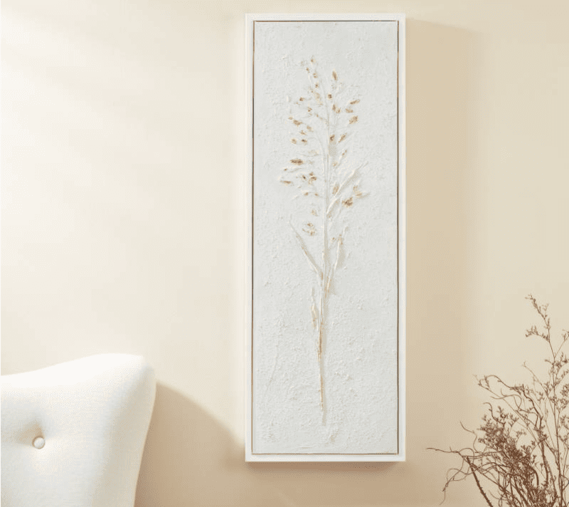 Картина Аламинос белый/золотой 423038_1