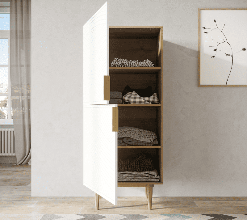 Тумба Лайн бежевый LN05/GR1/beige_2