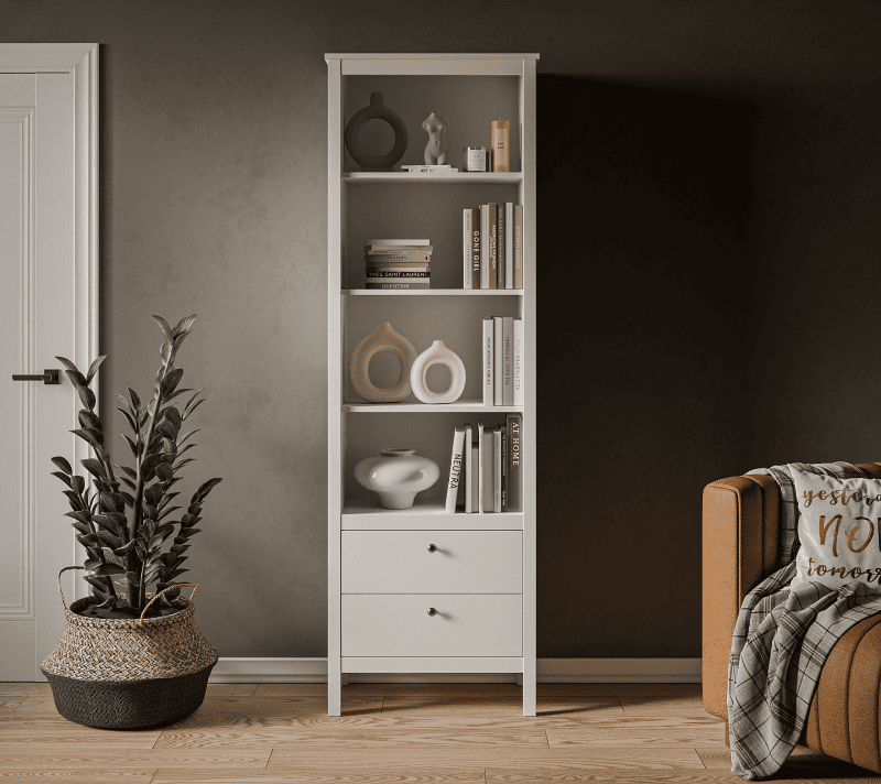 Стеллаж Эва белый REG2S_1