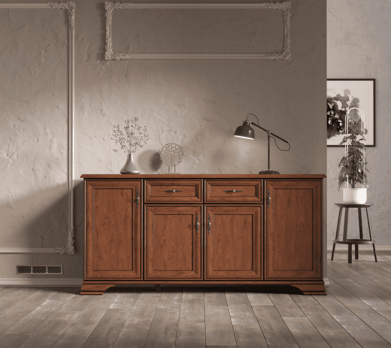 Тумба-комод Кентаки каштан KOM4D2S_1