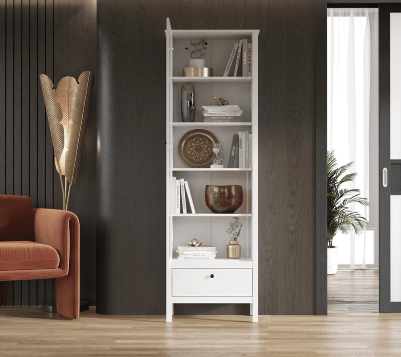 Витрина Эва белый REG1W1S/65_2