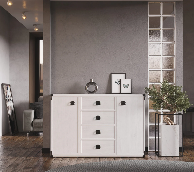 Тумба-комод Индиана сосна каньон JKOM2D4S_1