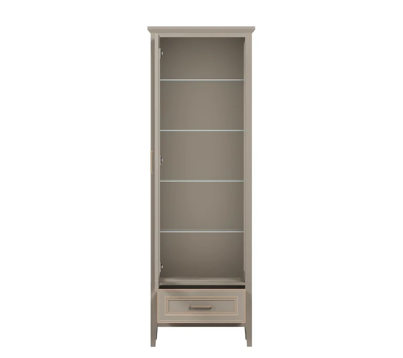 Витрина Классик глиняный серый REG1W1SZK_1