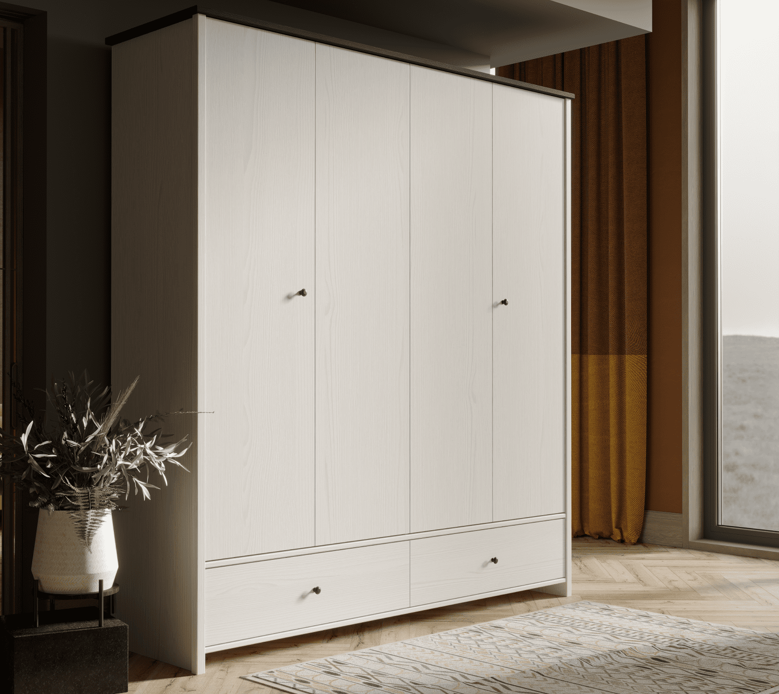 Шкаф Порто джанни/сосна ларико SZF4D2S_2