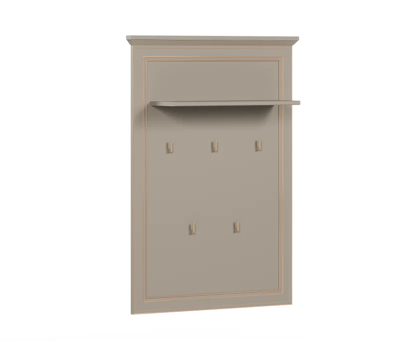 Вешалка Классик серый глиняный WIE_1