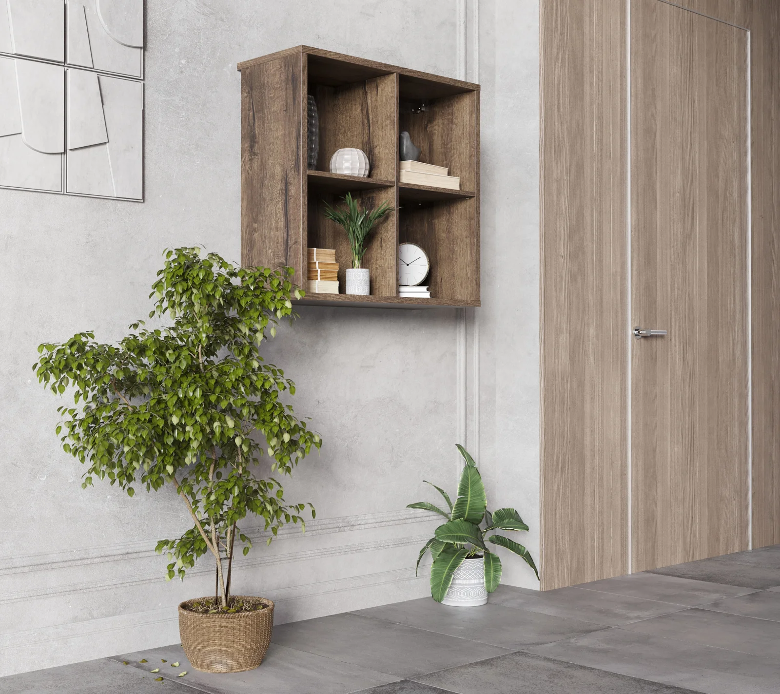 Стеллаж Непо дуб монастырский SFW/8/8_2