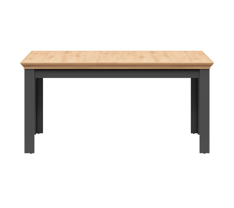 Стол обеденный Жасмин графит/дуб артизан STO
