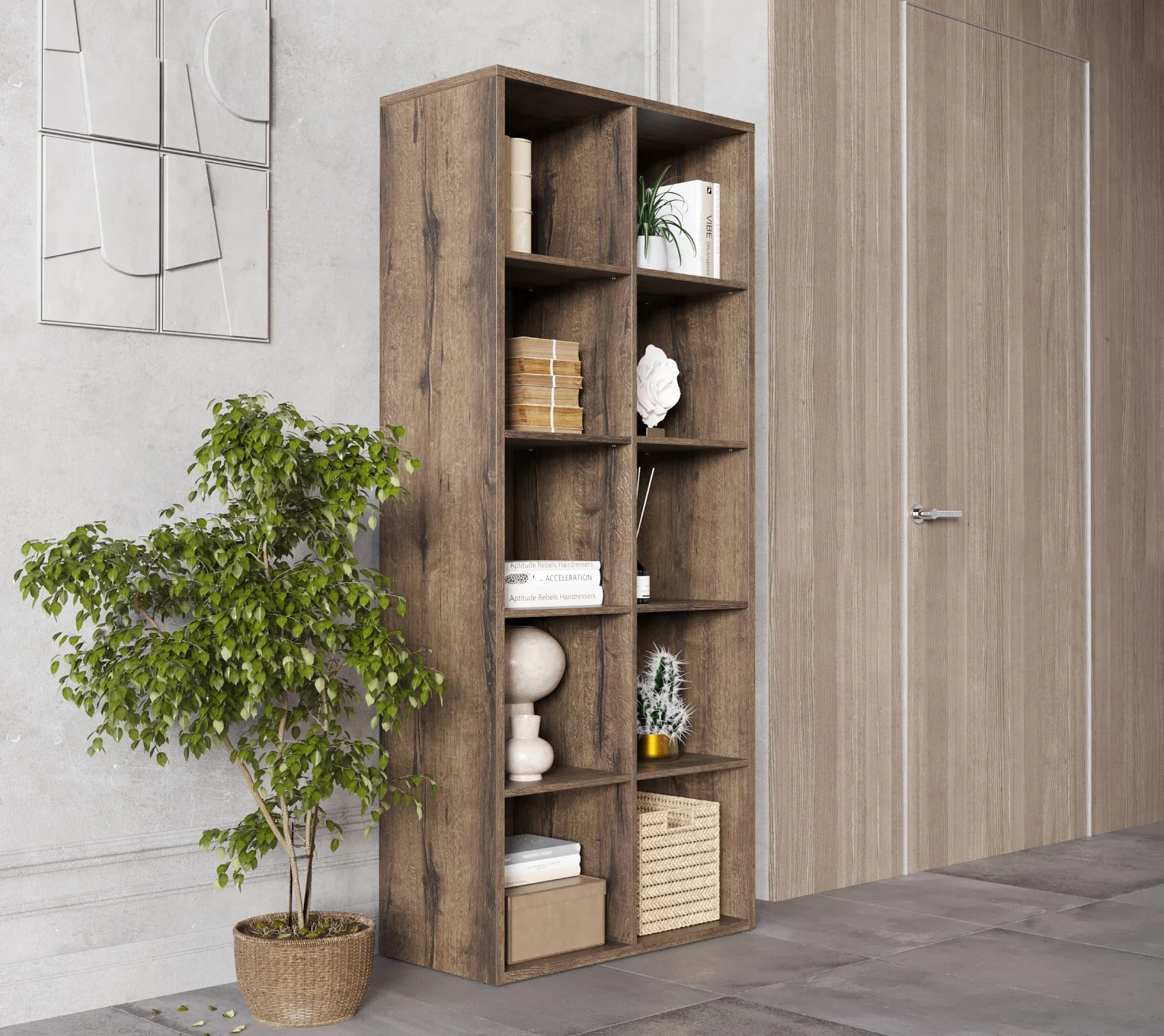 Стеллаж Непо дуб монастырский REG/19/8_2