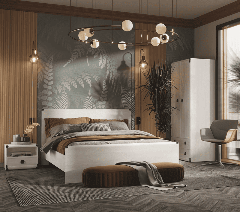 Шкаф Индиана сосна каньон JSZF2D2S_5