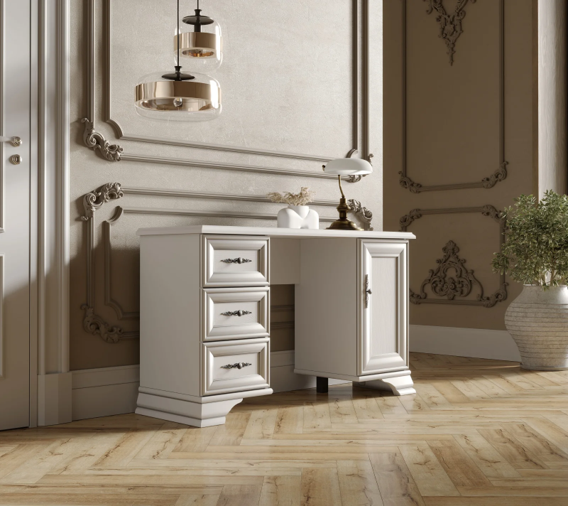 Стол туалетный Кентаки белый TOL_3