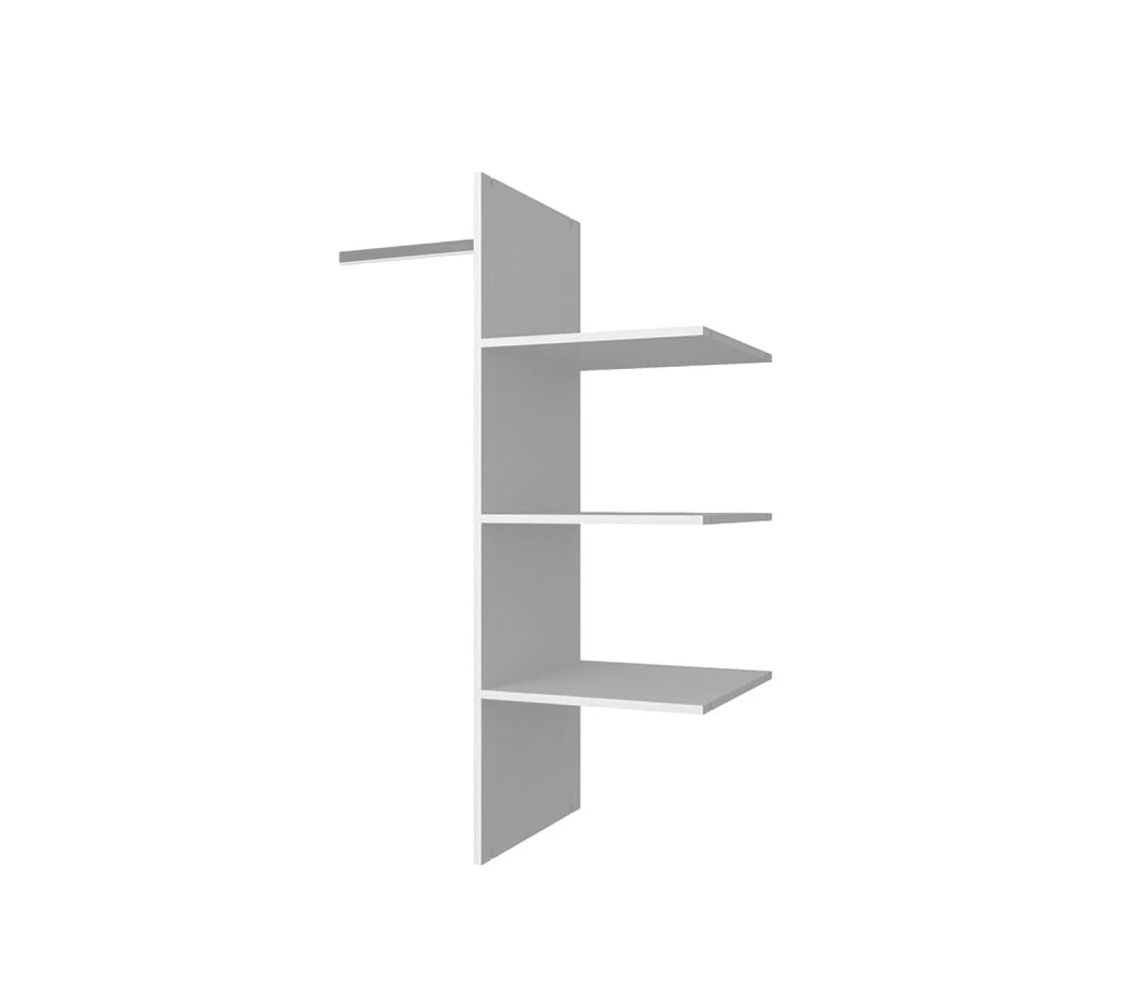 Комплект полок Тиффани вудлайн кремовый 2DG2S