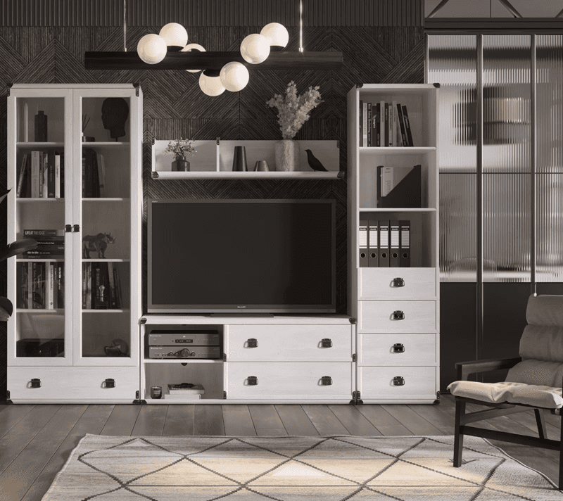 Полка Индиана сосна каньон POL_4