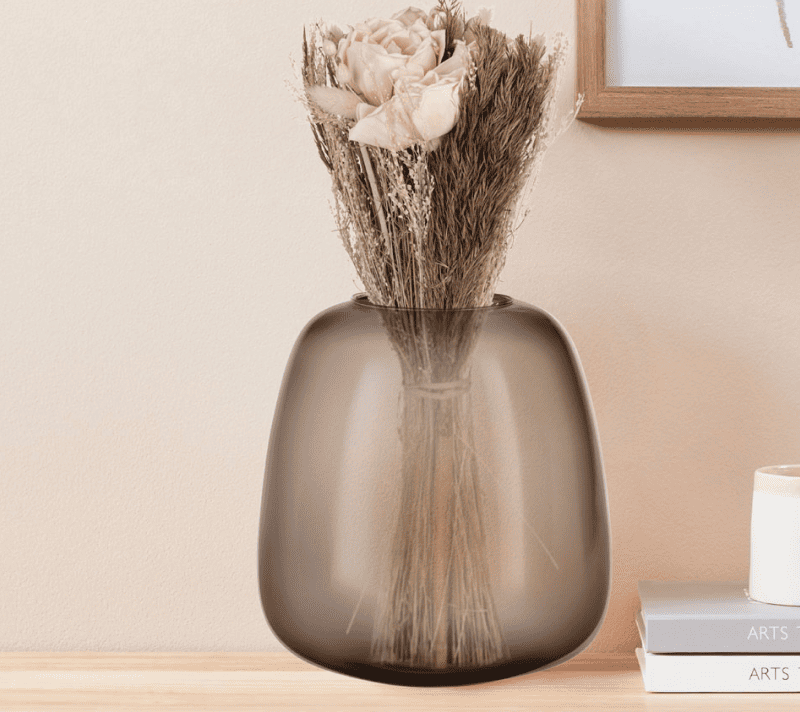 Ваза декоративная Дельнайт коричневый 421082_1