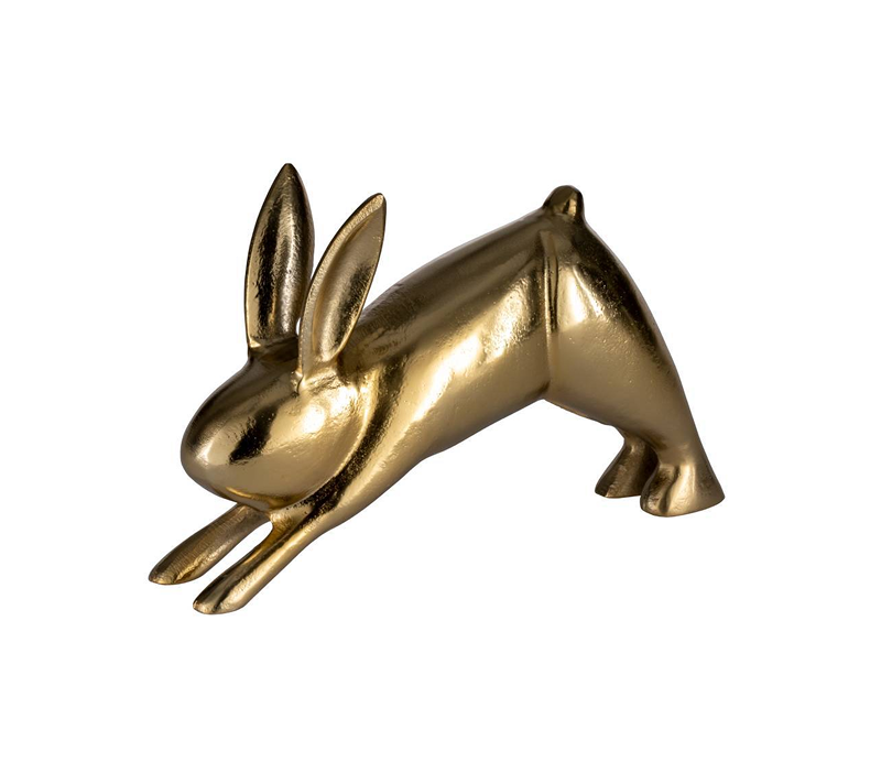 Статуэтка Заяц Вохилава золотой 427293